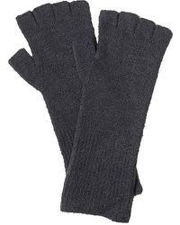 Barefoot Dreams - Cozychic Lite Fingerless Gloves In Carbon - Lyst
