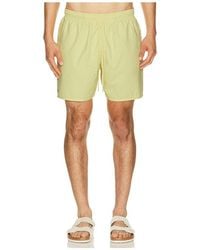Lacoste - Mid Length Swim Trunk - Lyst