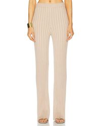 L'academie - 'Academie By Marianna Sereph Rib Pants - Lyst