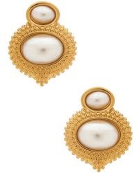 Galley Los Angeles - Dahlia Pearl Earrings - Lyst