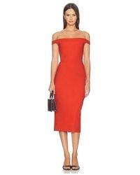 Amanda Uprichard - Nico Midi Dress - Lyst