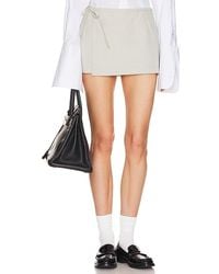 Helsa - Workwear Apron Mini Skirt - Lyst