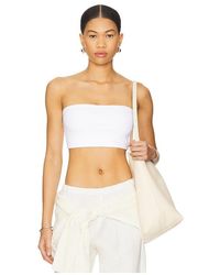 Enza Costa - Essential Bandeau Top - Lyst