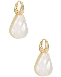 Ettika - Hängeohrringe Mother Of Pearl - Lyst