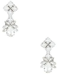 Anton Heunis - Omega Clasp Pixel & Drop Pendant Earrings - Lyst