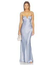 Anna October Tulip Maxi Dress in Red | Lyst
