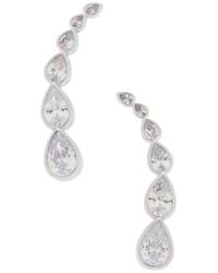 Nana Jacqueline - Ohrringe Cristalle Teardrop - Lyst