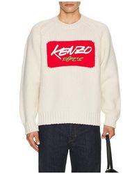 KENZO - Rws Reversible X Futura Jumper - Lyst