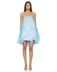 LEO LIN - Patsy Applique Puff Mini Dress - Lyst