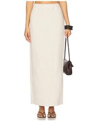 Tularosa - Falda Kaya En Color Neutral Talla (También En M, S, Xl, Xs, Xxs) - Lyst