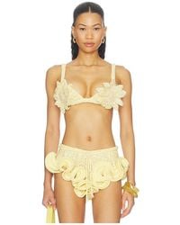 PATBO - Iara Crochet Embroidered Bra Top - Lyst