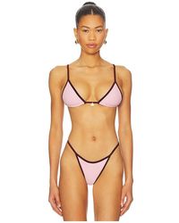 FAE - Lumi Triangle Bikini Top - Lyst