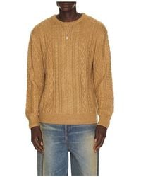 Rhythm - Mohair Fishermans Knit Sweater - Lyst