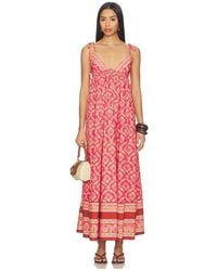 Free People - Sorrento Stroll Printed Dress - Lyst
