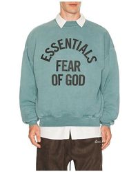 Fear Of God - Campus 90's Crewneck Sweatshirt - Lyst