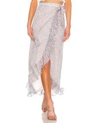lovers and friends noah wrap dress