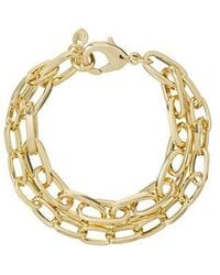 Roxanne Assoulin - The Paperclip Double Chain Bracelet - Lyst