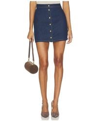 Lovers + Friends - Meredith Denim Mini Skirt - Lyst