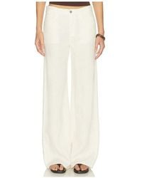 Citizens of Humanity - Nora Linen Trouser Leg Pants - Lyst