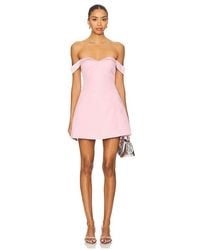 Runaway the Label - Ebony Mini Dress - Lyst