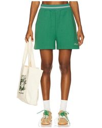 Malbon Golf - Shorts Deportivos En Color Verde Oscuro Talla En - Lyst