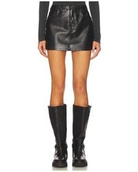 Agolde - Keira Mini Skirt - Lyst