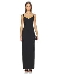 Jonathan Simkhai - Cabot Sculpted Scuba Maxi Dress - Lyst