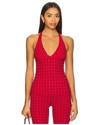 Peachy Den - The Cindy Halter Top - Lyst