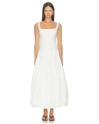 Jonathan Simkhai - Hally Cotton Bubble Midi Dress - Lyst
