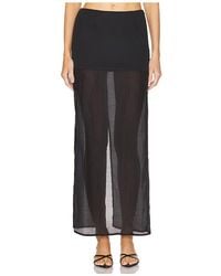SNDY'S - Chloe Sheer Skirt - Lyst