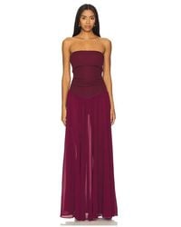 ines maxi dress Women's Inés Scarf Draped Maxi Dress XXS/XS/S/M/L/XL/XXL/Customize Granite  Gray MEAN BLVD