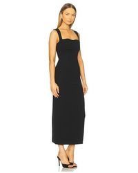 midi women a line dress Flattering A-Line Midi Dress – Waist-Defining Silhouette for Women Navy Blue / XL