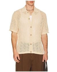 Jonathan Simkhai - Billy Short Sleeve Shirt - Lyst