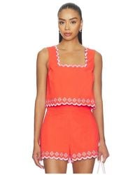 MINKPINK - Amaya Embroidered Top - Lyst
