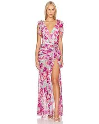 Lovers + Friends - X Anja Dujaković Jade Gown - Lyst