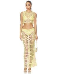 superdown - Coralie Maxi Skirt Set - Lyst