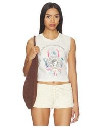 Spiritual Gangster - Soul Guide Spirit Cropped Tank Top - Lyst