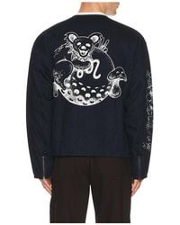 Malbon - X Grateful Dead Moto Jacket - Lyst
