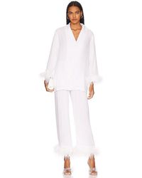 Sleeper - Pajama Set With Double Feathers - Lyst