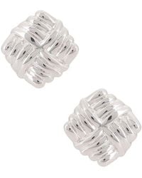 Heaven Mayhem - Pendientes De Tachuela Wind En Metálico Talla En - Lyst