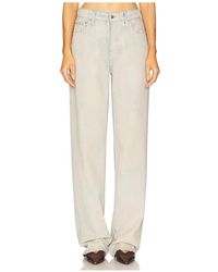 GRLFRND - Bella Low Rise Boyfriend En Color Azul Talla (También En 24, 25, 26, 27, 28, 29, 30, 31, 32) - Lyst