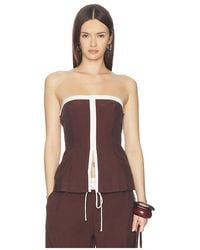 SOVERE - Sora Bodice Top - Lyst