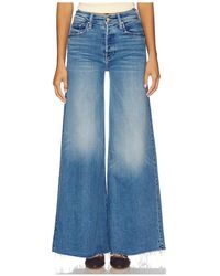 Mother - The Tomcat Swisher Sneak Fray Jeans - Lyst