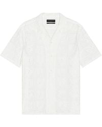 AllSaints - Netley Short Sleeve Shirt - Lyst