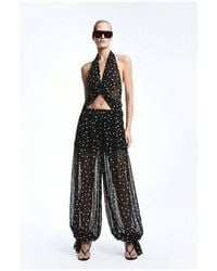 REVOLVE LOS ANGELES - Benoit Silk Pant - Lyst