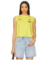 Spiritual Gangster - 222 Nature Crawford Crop Tank Top - Lyst