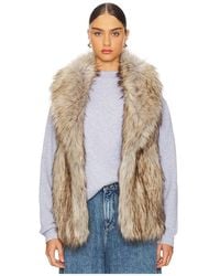 Unreal Fur - Rubicon Faux Fur Vest - Lyst