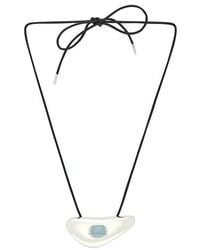Loren Stewart - Modernist Cord Pendant Necklace - Lyst