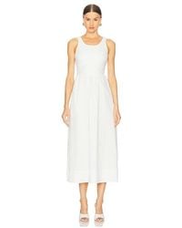 Bardot - Midikleid Mit Spitze Und Popeline Bryony - Lyst