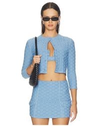 Devon Windsor - Blouson Cropped Reed En. Taille Also En Xs, S, M, Xl - Lyst